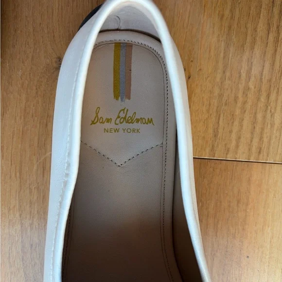 Sam Edelman bright white Tucker Loafer - Picture 2 of 6